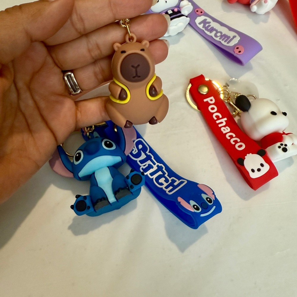 Labubu Monster Keychains - Mixed Designs - Picture 10 of 14